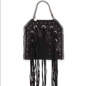 Stella McCartney Falabella Mini Concho Fringe Tote
